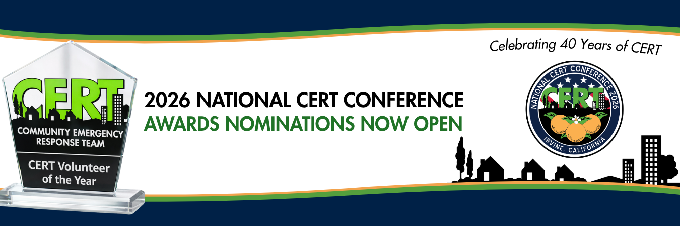 2026 National CERT Conference Updates Newsletter Header