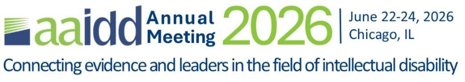 aaidd annual meeting 2026 banner